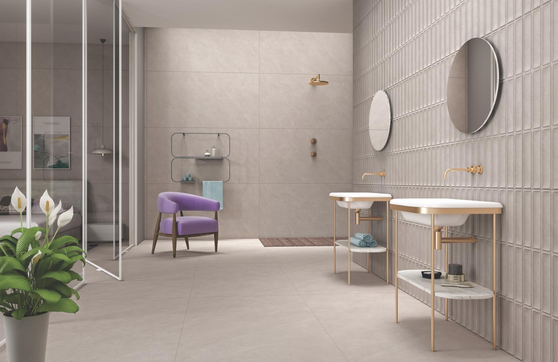 Kevinken BELLISIMO TAUPE LITHOS TILES 160X80 cm_3